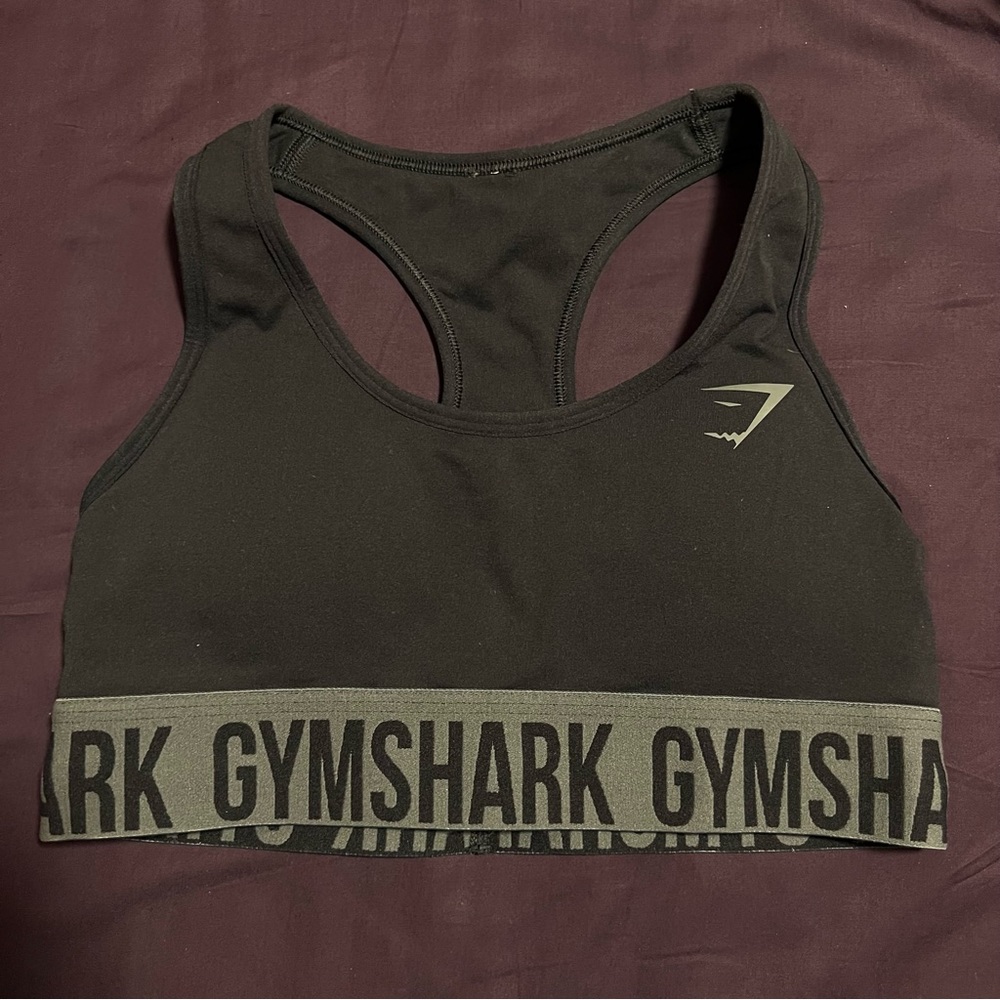 Gymshark black sports bra